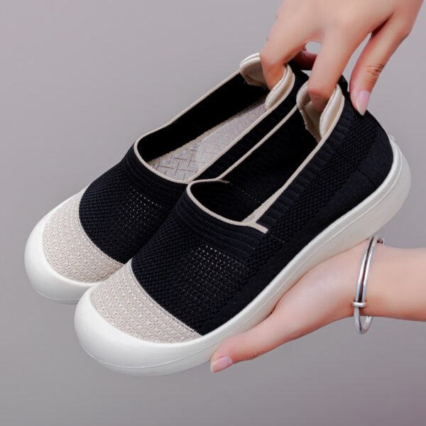 Women's Slip on Shoes Hollow Breathable Casual Shoes - OEM - Image 3