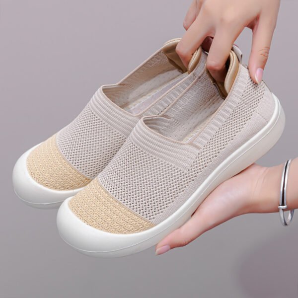 Women's Slip on Shoes Hollow Breathable Casual Shoes - OEM - Image 2