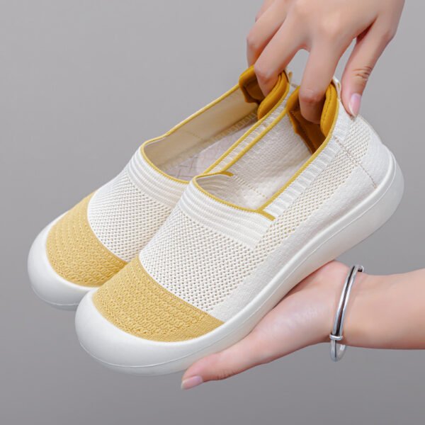 Women's Slip on Shoes Hollow Breathable Casual Shoes - OEM