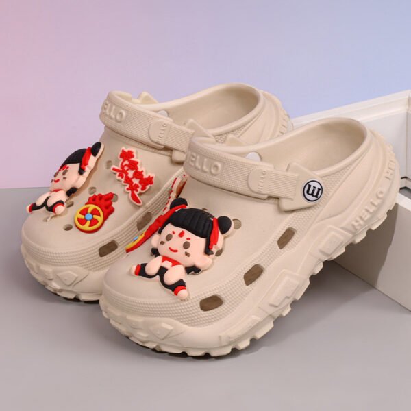 Kids Sandals Summer Beach Slippers Custom Cartoon - Factory - Image 4