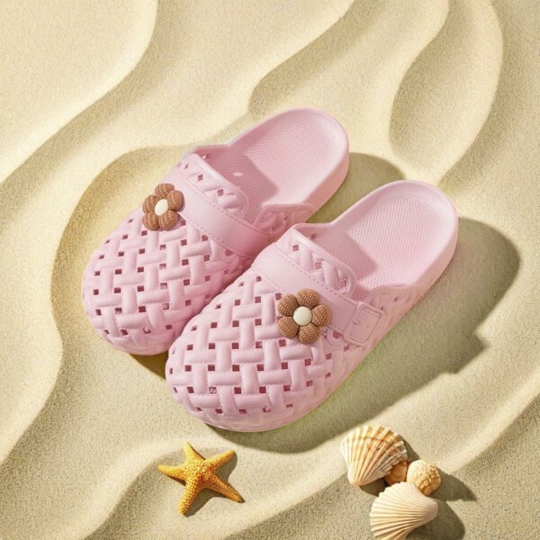Women Beach Slippers Flat Sandals - Automated Shoe Factory - Image 3