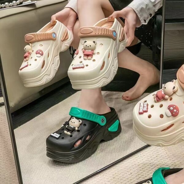 Breathable EVA Sandals Hollow Hole Clogs - Custom Shoe Factory - Image 3