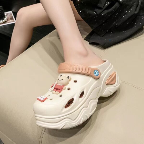 Breathable EVA Sandals Hollow Hole Clogs - Custom Shoe Factory - Image 2