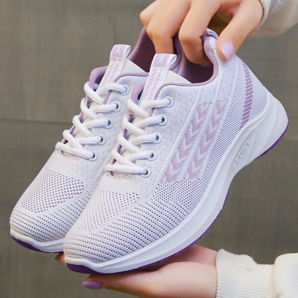 Women Mesh Sneakers OEM ODM - Custom Shoe Factory - Image 3