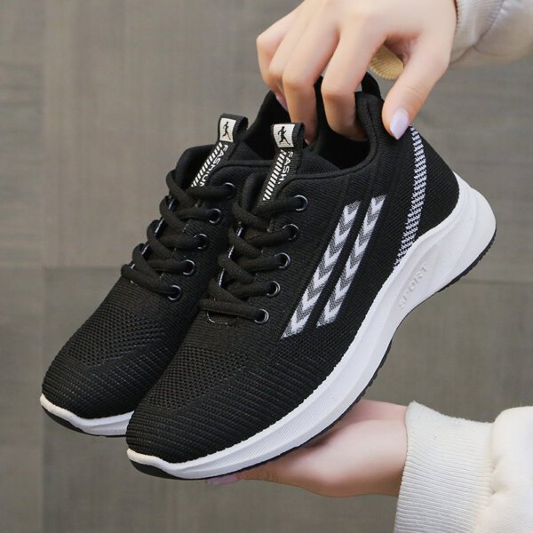 Women Mesh Sneakers OEM ODM - Custom Shoe Factory - Image 2